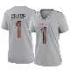 ＃1 Women's Ja'Marr Chase Gray Game Cincinnati Bengals Atmosphere Fashion Jersey