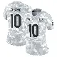 ＃10 Women's Payton Thorne Arctic Camo Limited Cincinnati Bengals 2024 Salute to Service Jersey