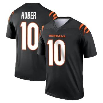 ＃10 Youth Kevin Huber Black Legend Cincinnati Bengals Jersey