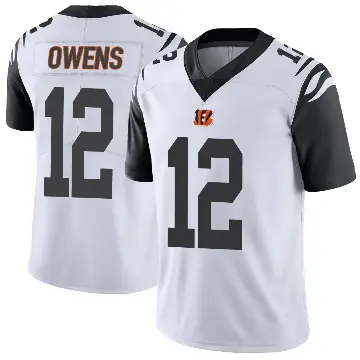 ＃12 Men's Rashod Owens White Limited Cincinnati Bengals Color Rush Vapor Untouchable Jersey