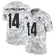 ＃14 Youth Mac Hippenhammer Arctic Camo Limited Cincinnati Bengals 2024 Salute to Service Jersey
