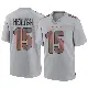 ＃15 Youth Jaivon Heiligh Gray Game Cincinnati Bengals Atmosphere Fashion Jersey