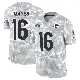 ＃16 Men's Jamoi Mayes Arctic Camo Limited Cincinnati Bengals 2024 Salute to Service Jersey
