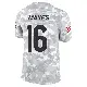 ＃16 Men's Jamoi Mayes Arctic Camo Limited Cincinnati Bengals 2024 Salute to Service Jersey