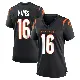 ＃16 Women's Jamoi Mayes Black Game Cincinnati Bengals Team Color Jersey