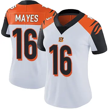 ＃16 Women's Jamoi Mayes White Limited Cincinnati Bengals Vapor Untouchable Jersey