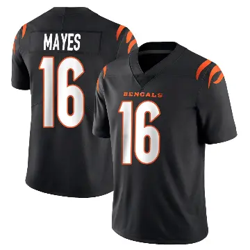 ＃16 Youth Jamoi Mayes Black Limited Cincinnati Bengals Team Color Vapor Untouchable Jersey