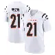 ＃21 Men's Mike Hilton White Game Cincinnati Bengals Jersey