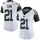 ＃21 Women's Bralyn Lux White Limited Cincinnati Bengals Color Rush Vapor Untouchable Jersey