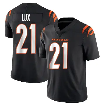 ＃21 Youth Bralyn Lux Black Limited Cincinnati Bengals Team Color Vapor Untouchable Jersey