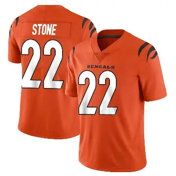 ＃22 Youth Geno Stone Orange Limited Cincinnati Bengals Vapor Untouchable Jersey
