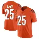 ＃25 Men's Chris Evans Orange Limited Cincinnati Bengals Vapor Untouchable Jersey