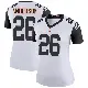 ＃26 Women's Tycen Anderson White Legend Cincinnati Bengals Color Rush Jersey