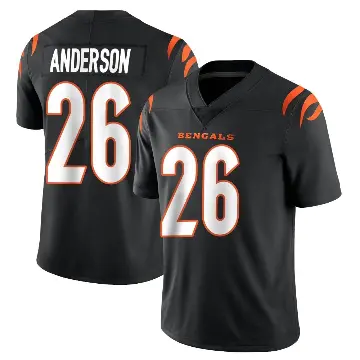 ＃26 Youth Tycen Anderson Black Limited Cincinnati Bengals Team Color Vapor Untouchable Jersey