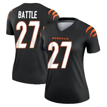 ＃27 Women's Jordan Battle Black Legend Cincinnati Bengals Jersey