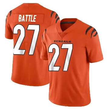 ＃27 Youth Jordan Battle Orange Limited Cincinnati Bengals Vapor Untouchable Jersey