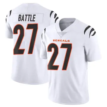 ＃27 Youth Jordan Battle White Limited Cincinnati Bengals Vapor Untouchable Jersey