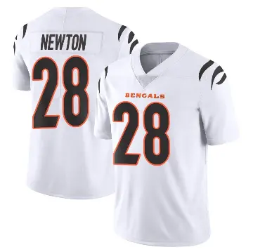 ＃28 Men's Josh Newton White Limited Cincinnati Bengals Vapor Untouchable Jersey