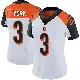 ＃3 Women's Cade York White Limited Cincinnati Bengals Vapor Untouchable Jersey