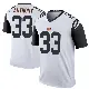 ＃33 Men's Daijahn Anthony White Legend Cincinnati Bengals Color Rush Jersey