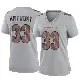 ＃33 Women's Daijahn Anthony Gray Game Cincinnati Bengals Atmosphere Fashion Jersey