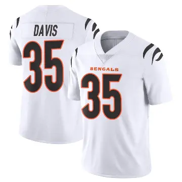 ＃35 Youth Jalen Davis White Limited Cincinnati Bengals Vapor Untouchable Jersey