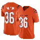 ＃36 Men's Kendall Milton Orange Limited Cincinnati Bengals Vapor F.U.S.E. Jersey