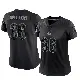 ＃36 Women's Kendall Milton Black Limited Cincinnati Bengals Reflective Jersey