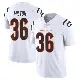 ＃36 Youth Kendall Milton White Limited Cincinnati Bengals Vapor Untouchable Jersey
