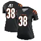 ＃38 Women's DJ Ivey Black Legend Cincinnati Bengals Jersey
