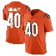 ＃40 Men's Micah Abraham Orange Limited Cincinnati Bengals Vapor Untouchable Jersey