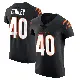 ＃40 Men's Quali Conley Black Elite Cincinnati Bengals Team Color Vapor Untouchable Jersey