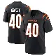 ＃40 Men's Quali Conley Black Game Cincinnati Bengals Team Color Jersey