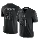 ＃41 Youth Trayvon Henderson Black Limited Cincinnati Bengals Reflective Jersey