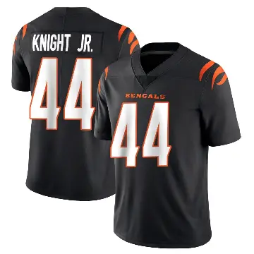 ＃44 Men's Demetrius Knight Jr. Black Limited Cincinnati Bengals Team Color Vapor Untouchable Jersey