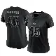 ＃45 Women's Darien Harris Black Limited Cincinnati Bengals Reflective Jersey