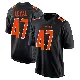 ＃47 Men's Shaquan Loyal Black Game Cincinnati Bengals Fashion Jersey
