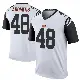 ＃48 Men's Cal Adomitis White Legend Cincinnati Bengals Color Rush Jersey