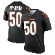 ＃50 Youth Shaka Heyward Black Legend Cincinnati Bengals Jersey