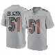 ＃51 Youth Justin Blazek Gray Game Cincinnati Bengals Atmosphere Fashion Jersey