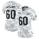 ＃60 Women's Jaxson Kirkland Arctic Camo Limited Cincinnati Bengals 2024 Salute to Service Jersey