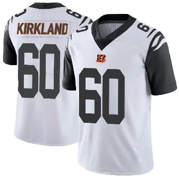 ＃60 Youth Jaxson Kirkland White Limited Cincinnati Bengals Color Rush Vapor Untouchable Jersey
