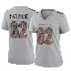 ＃62 Women's Lucas Patrick Gray Game Cincinnati Bengals Atmosphere Fashion Jersey