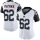 ＃62 Women's Lucas Patrick White Limited Cincinnati Bengals Color Rush Vapor Untouchable Jersey