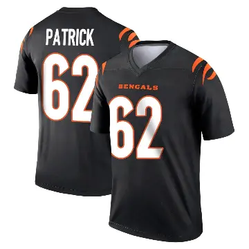 ＃62 Youth Lucas Patrick Black Legend Cincinnati Bengals Jersey