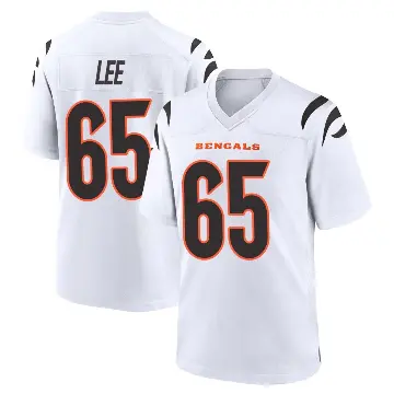 ＃65 Youth Matt Lee White Game Cincinnati Bengals Jersey