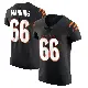 ＃66 Men's Tashawn Manning Black Elite Cincinnati Bengals Team Color Vapor Untouchable Jersey