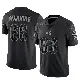 ＃66 Men's Tashawn Manning Black Limited Cincinnati Bengals Reflective Jersey