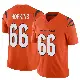 ＃66 Men's Trey Hopkins Orange Limited Cincinnati Bengals Vapor F.U.S.E. Jersey