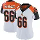 ＃66 Women's Trey Hopkins White Limited Cincinnati Bengals Vapor Untouchable Jersey
